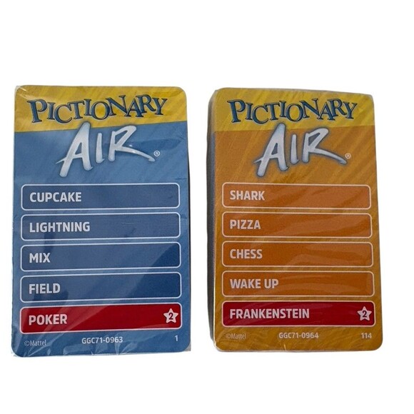 Pictionary Air Family Game Open Box Sealed Cards Pen Tested and Works Family Fun - Picture 5 of 8
